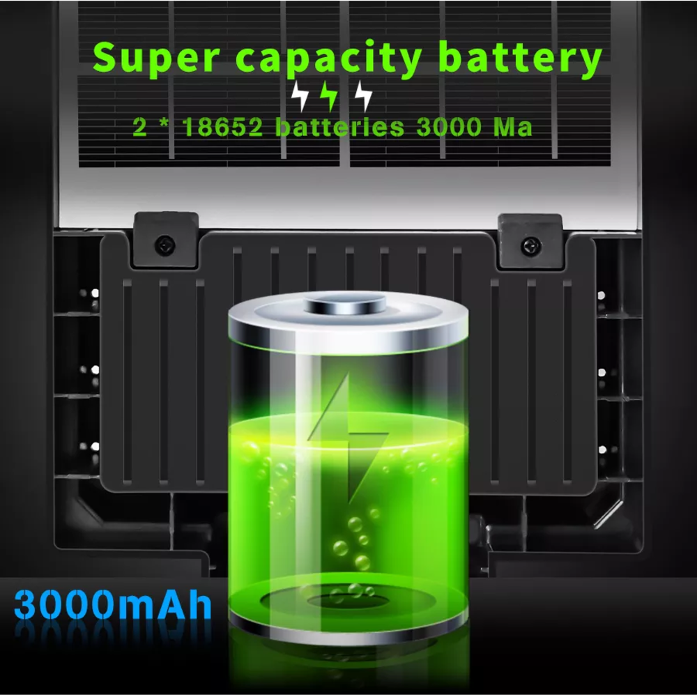 1200w Built In Battery Outdoor Solar Street Light Wireless Motion Sensor Waterproof with Remote Control