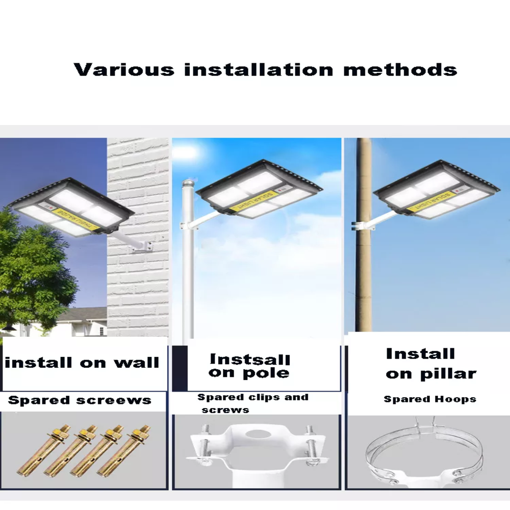 scalable pole solar street light