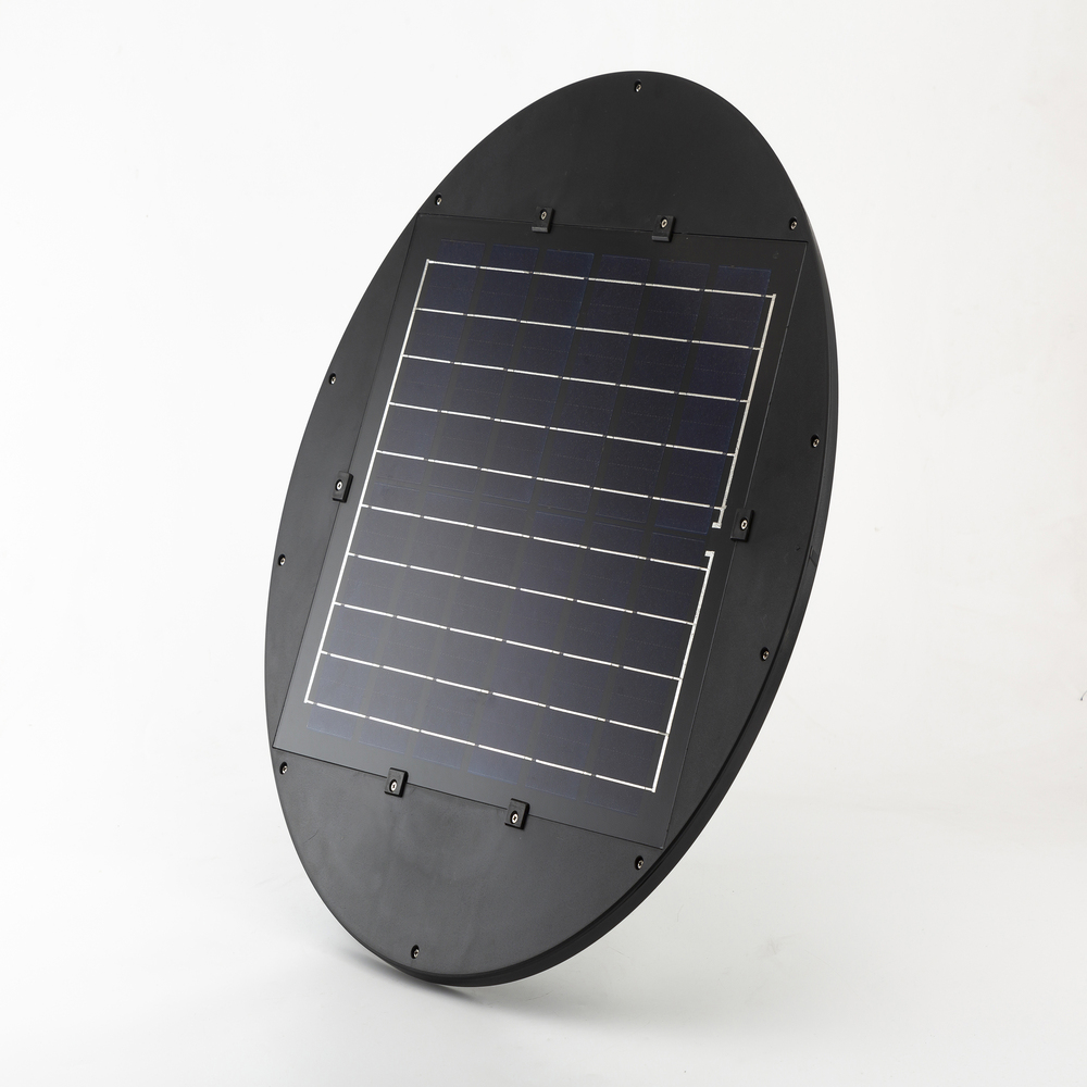 Factory Direct Round Solar Street Garden Light 300w Supre Bright UFO Design