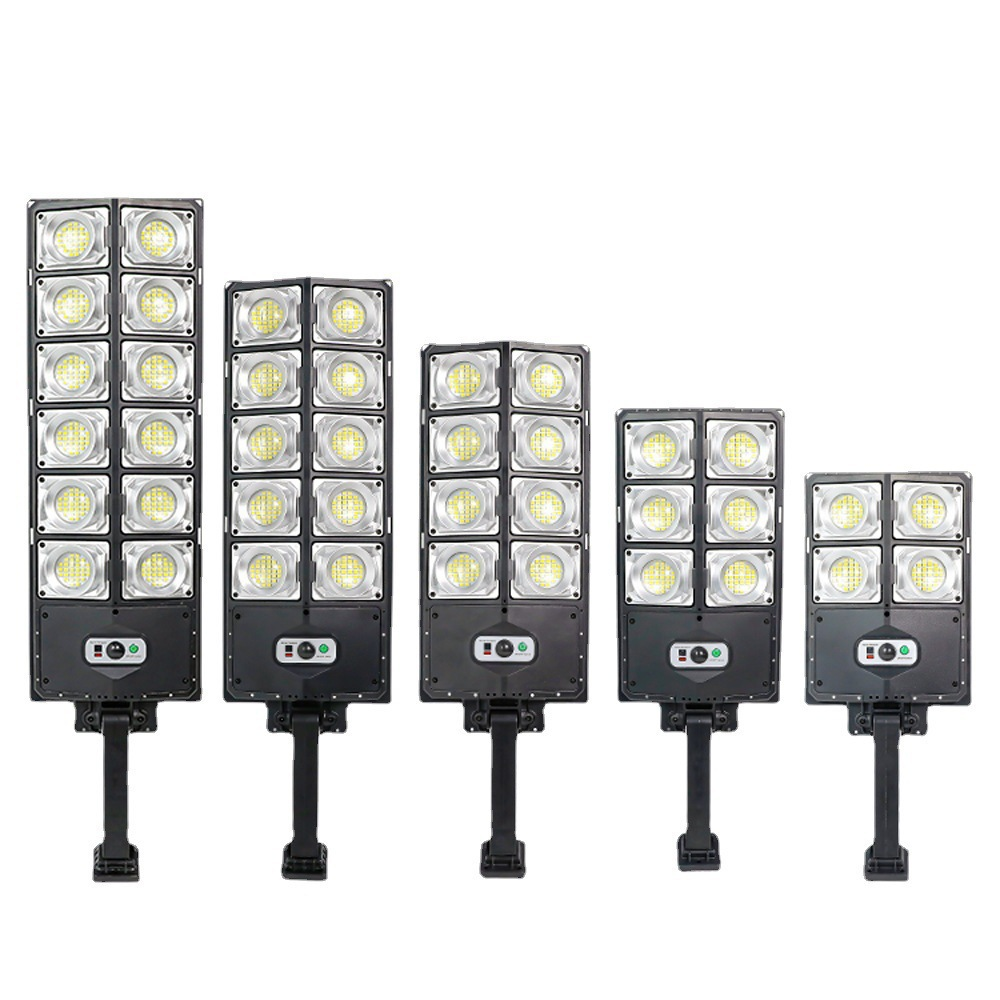 1200w Built In Battery Outdoor Solar Street Light Wireless Motion Sensor Waterproof with Remote Control