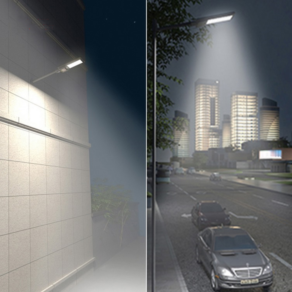 Outdoor All In One Solar Street Light 200w 300w Private Mold Design Unique Integrated Led Commercial Street Lamp