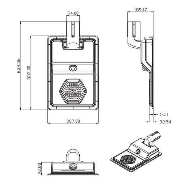 Factory Direct Solar Road Lamp Integrated Outdoor All In One Street Light