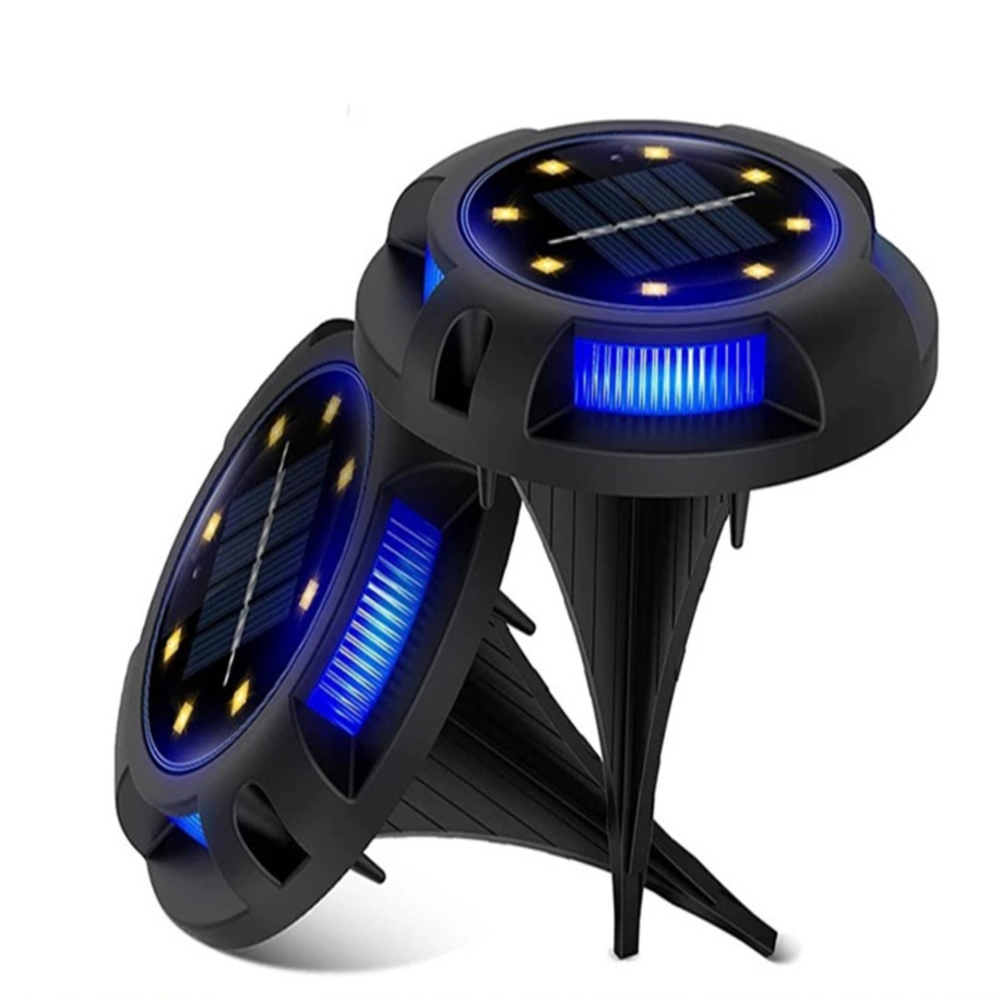 RGB LED Color Changing Outdoor Waterproof Garden Solar Lawn Yard Light