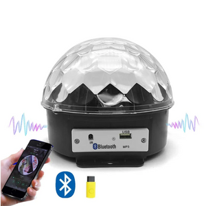 6 Color Belt Remote Control Speaker Party Holiday Disco Led Stage Lights