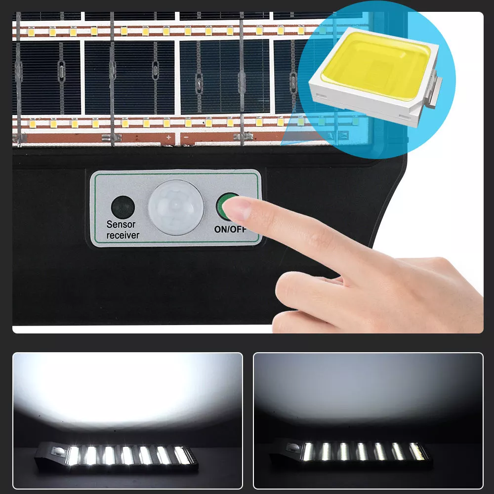 2024 New Design Solar Street Light All in One Integrated Street Lamp with Double Sided Solar Panel Super Thin Bifacial Light LED