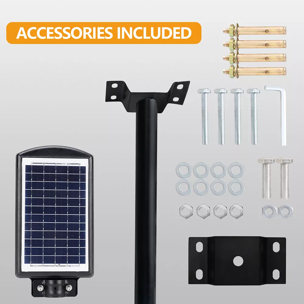 1200w Country Road Solar Powered Street Light With Battery Backup For Residential And Project Use