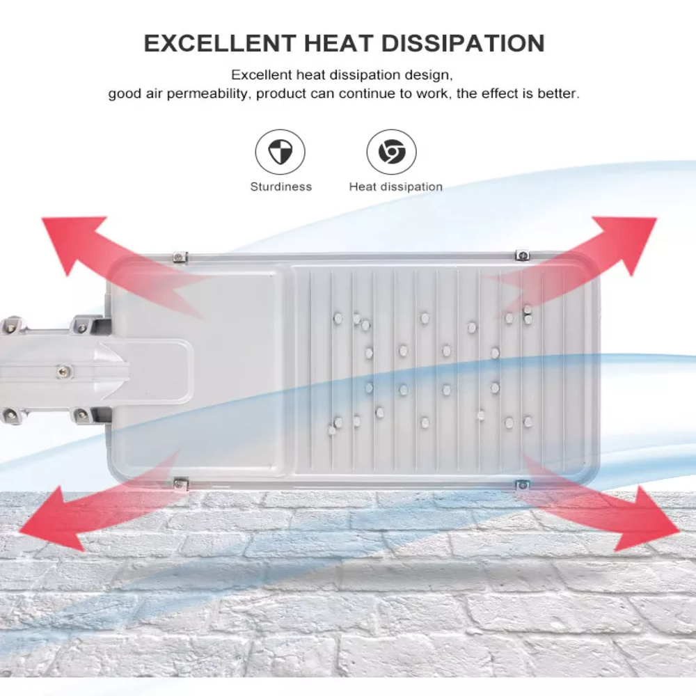aluminum casing solar street light
