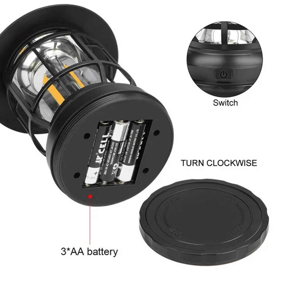 2023 New Designed Multi-function Light Waterproof Garden Yard Decoration Rechargeable Led Magnet Mini Camping Light