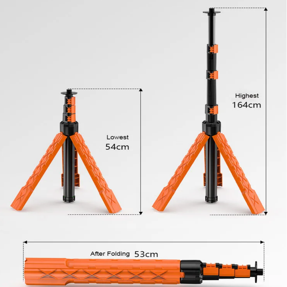Multifunctional Outdoor Rechargeable Camping Lantern Work Light with 360 Degree Stand