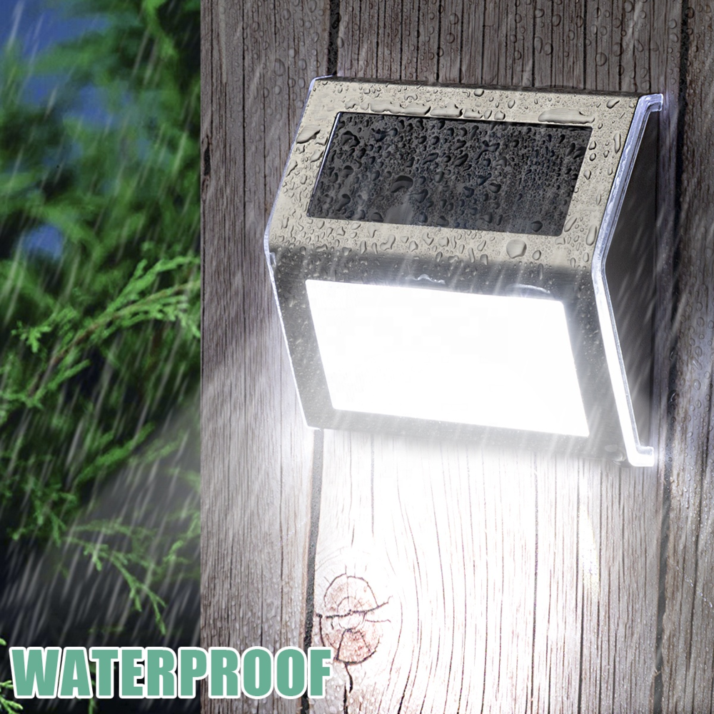 10w Solar Powered 40 Led Wall Hanging Light for Garden Step Fence