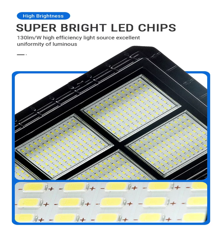 Aluminum All in One Outdoor Industrial Solar Street Light
