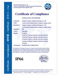 IP66 CERT