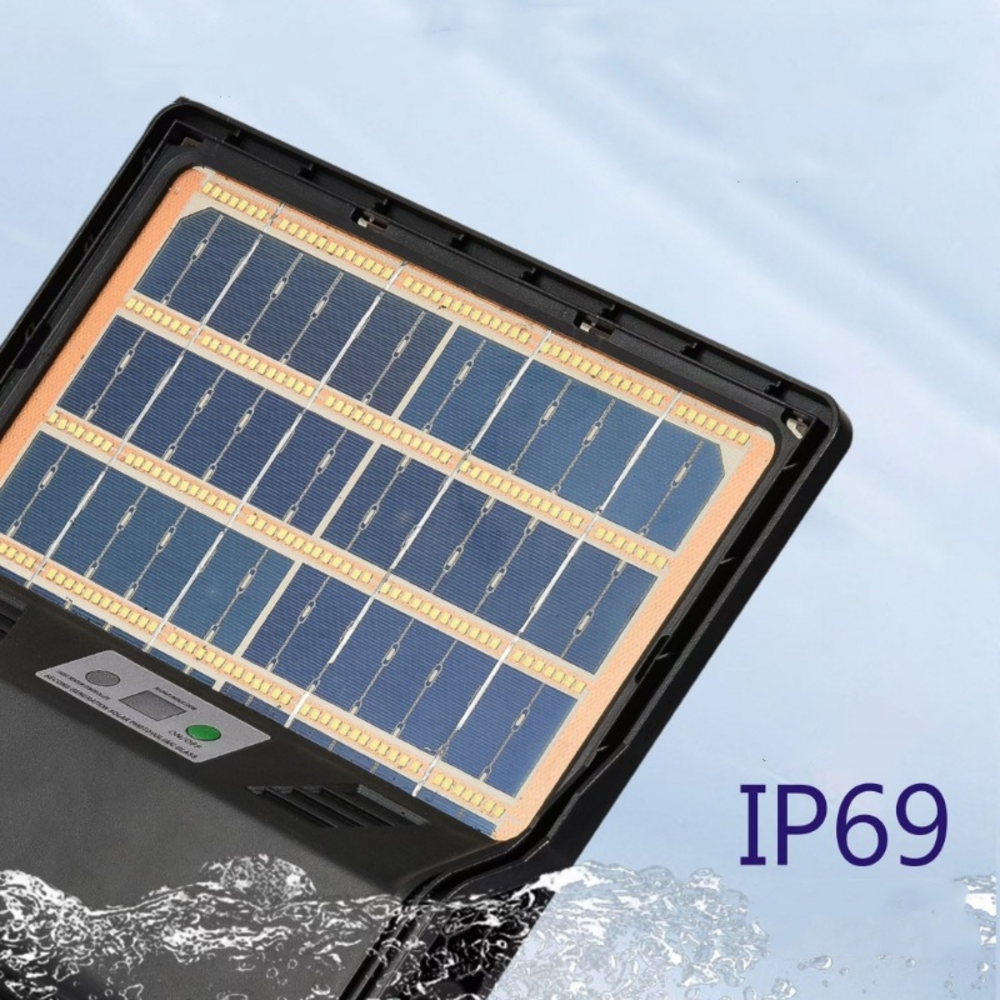500w Solar Flood Light For Sign With Remote Switch