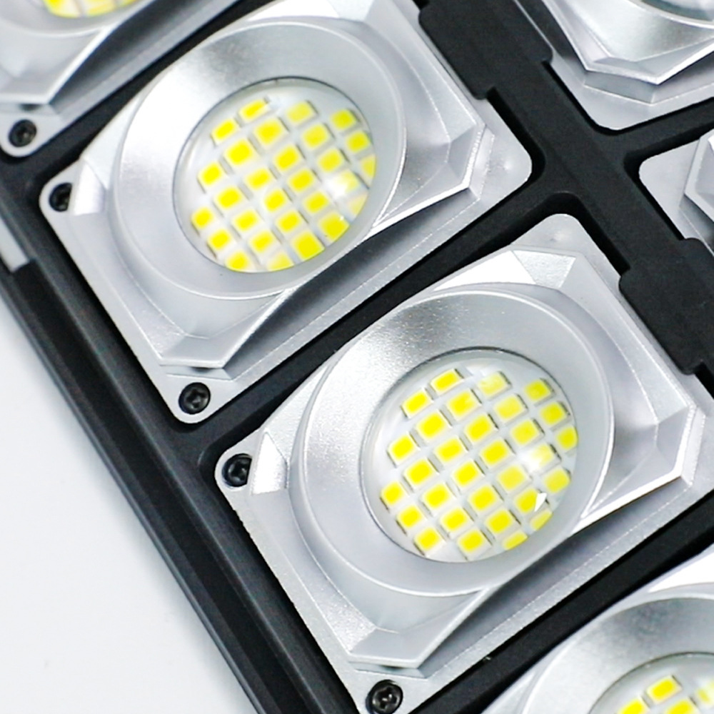 Powerful 12000 Lumens 504 LED Waterproof High Lumen Outdoor All In One Solar Street Light With Motion Sensor And Foldable Arm Bracket