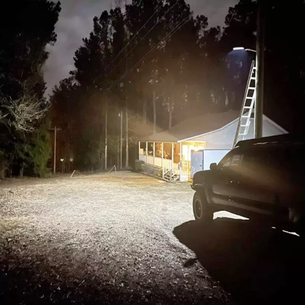 Powerful 12000 Lumens 504 LED Waterproof High Lumen Outdoor All In One Solar Street Light With Motion Sensor And Foldable Arm Bracket