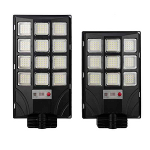 2025 All-In-One High Brightness 400W Solar Street Light IP66 ABS Outdoor Courtyard Home Road Featuring Human Sensing