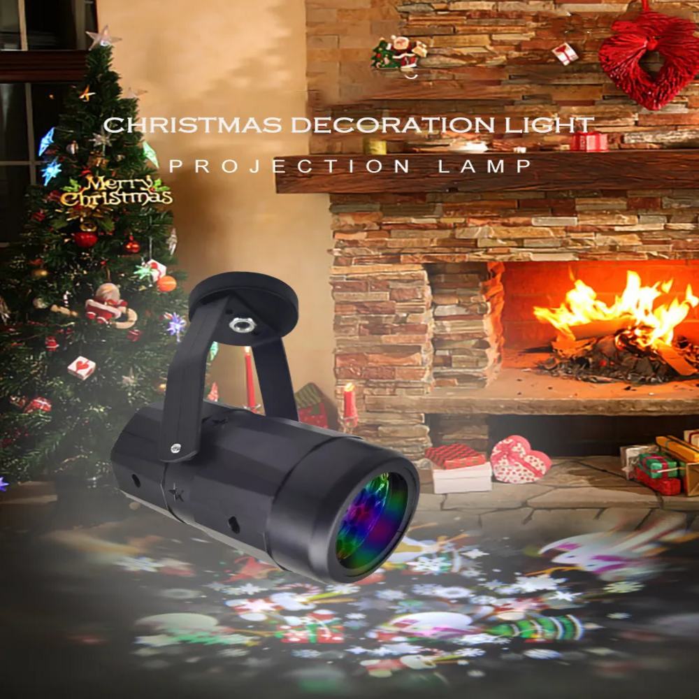 2024 Christmas Auto Led Projector Lights Outdoor Waterproof Laser Snowflake Projection Landscape Lamp