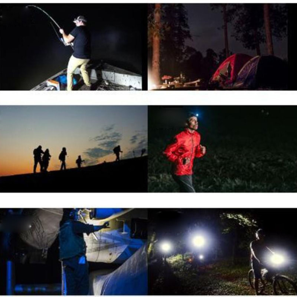 10W Super Bright AAA Battery Powered LED Headlamp for Emergency Use