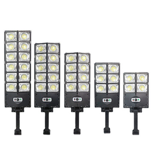 Powerful 12000 Lumens 504 LED Waterproof High Lumen Outdoor All In One Solar Street Light With Motion Sensor And Foldable Arm Bracket
