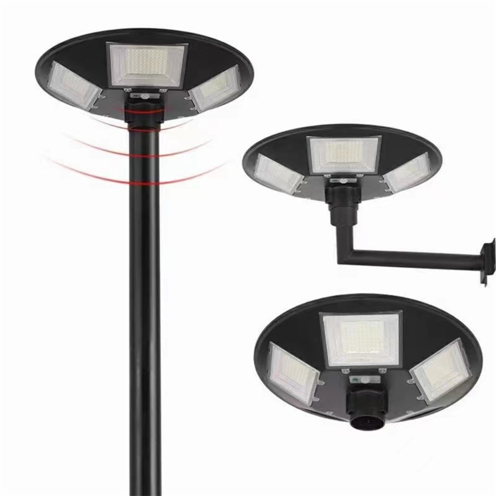 Outdoor Solar Powered Street Lights for Garden Ufo Shape Solar Led Square Light